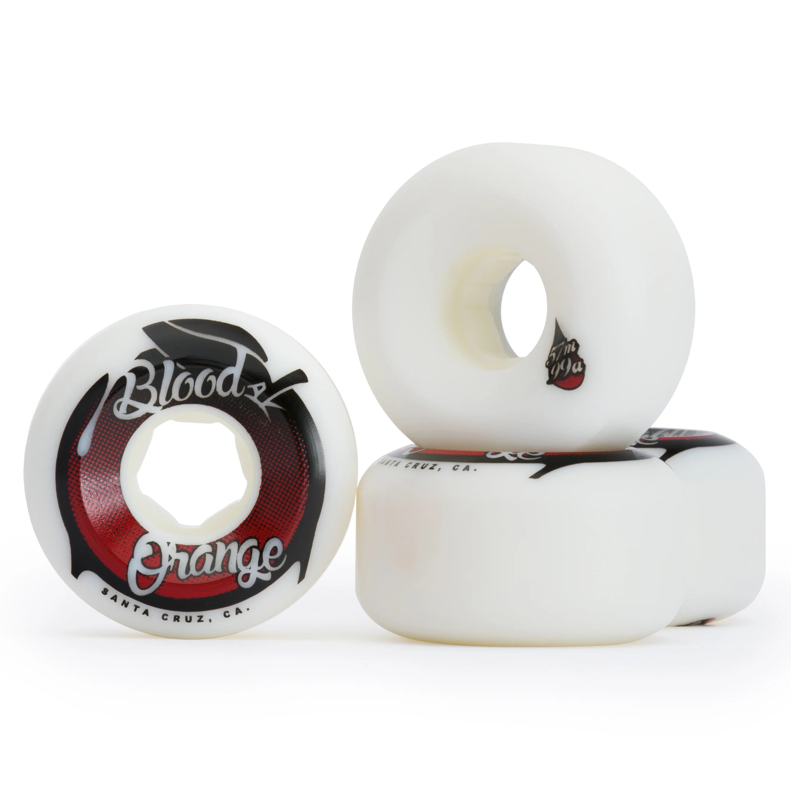 BLOOD ORANGE Street Conical Skateboard Wheels 99A 57mm