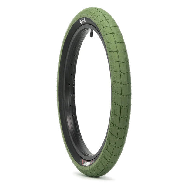 ECLAT BMX Fireball 20" Tire (Army Green/Black) 2.4"