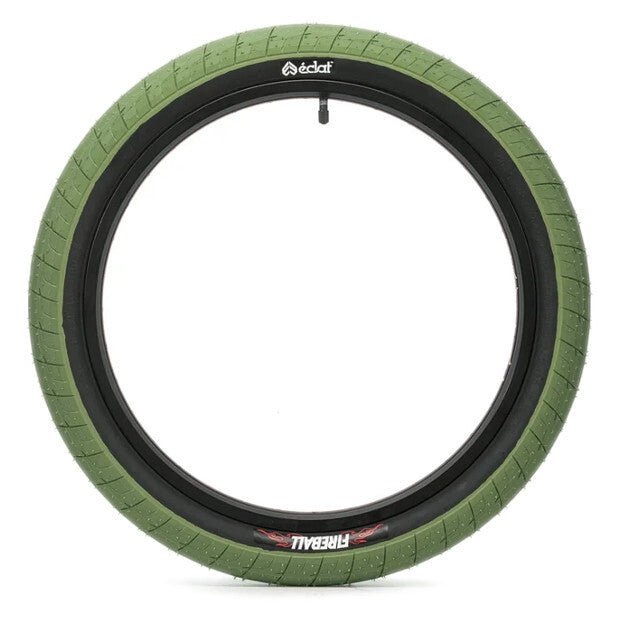ECLAT BMX Fireball 20" Tire (Army Green/Black) 2.4"