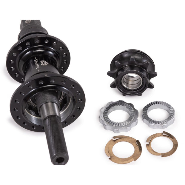ECLAT BMX Seismic Cassette Rear Hub (Black)