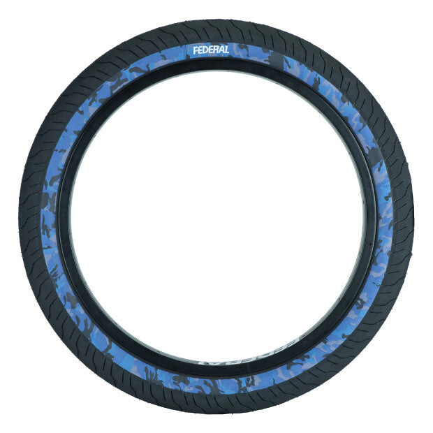 FEDERAL BMX Command LP 20" Tire (Black/Blue Camo) 2.4"