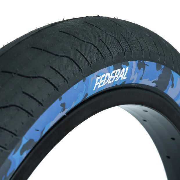 FEDERAL BMX Command LP 20" Tire (Black/Blue Camo) 2.4"