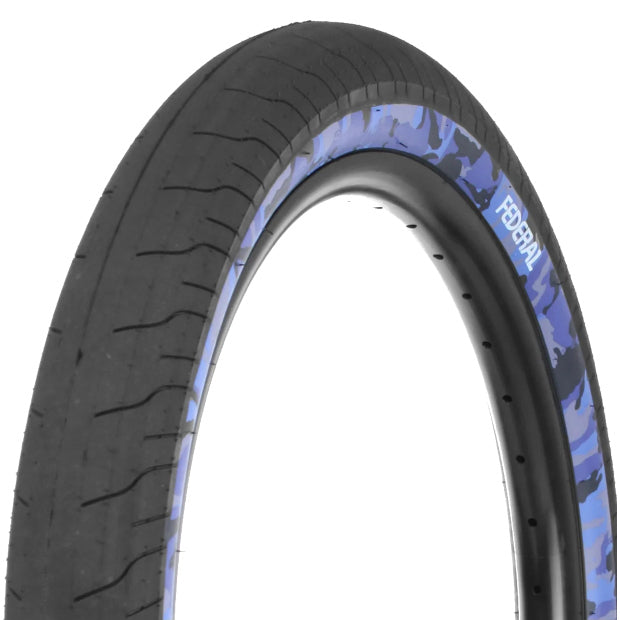 FEDERAL BMX Command LP 20" Tire (Black/Blue Camo) 2.4"