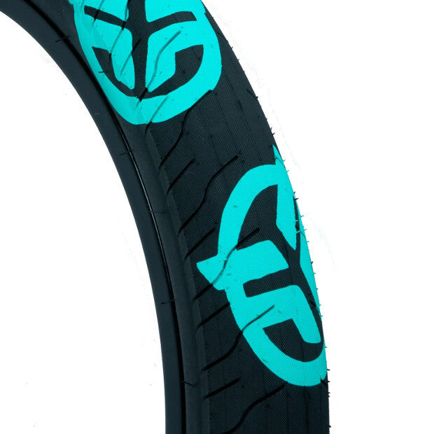 FEDERAL BMX Command LP 20" Tire (Black/Teal Logo) 2.4"