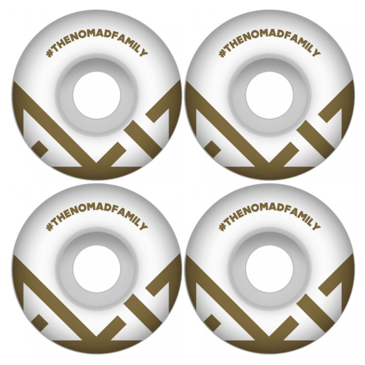 NOMAD Crown Skateboard Wheels 83B 52mm