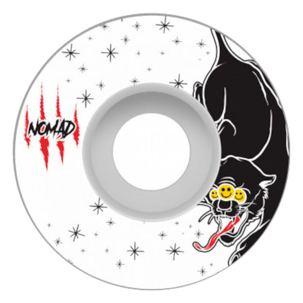 NOMAD Yin Yan Panther Skateboard Wheels 83B 52mm