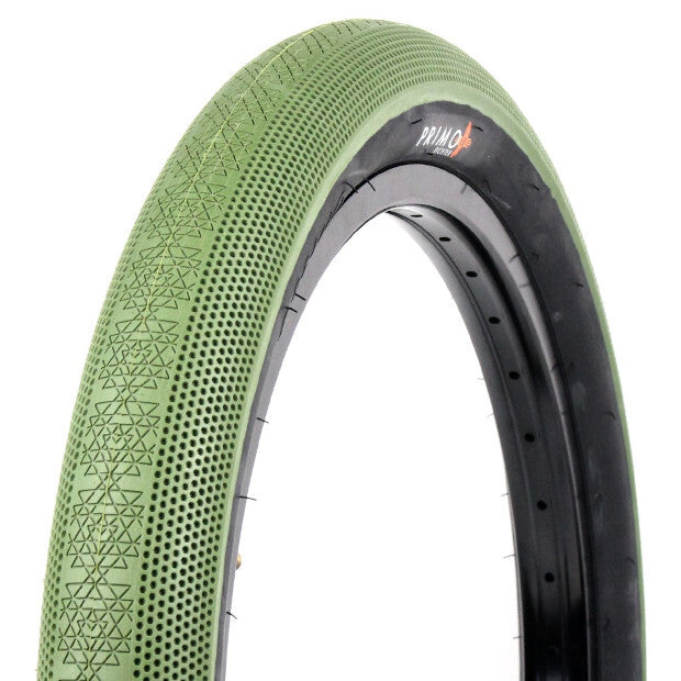 PRIMO BMX Zia Richter Tire (Green/Black) 2.4"