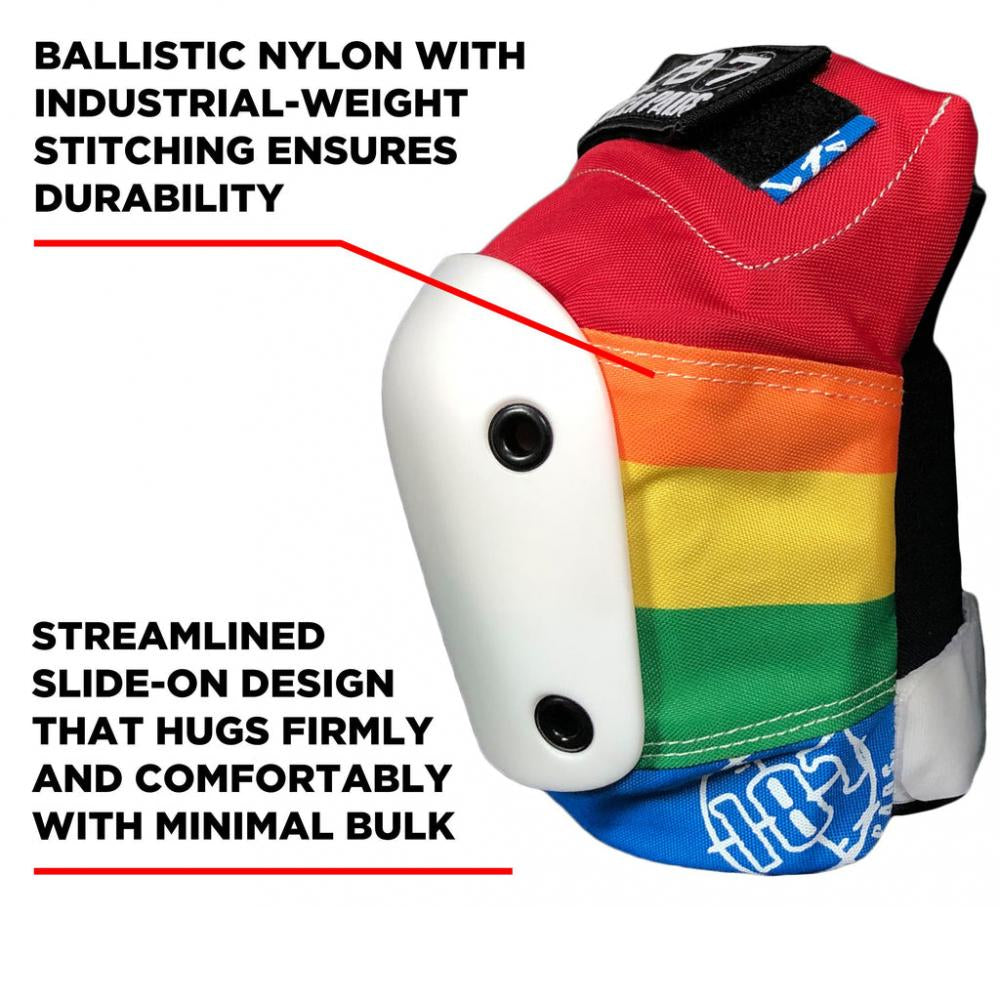 187 KILLER PADS Slim Knee Pads (Rainbow)