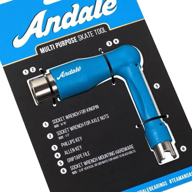 ANDALE Multi Purpose Skate Tool (Blue)