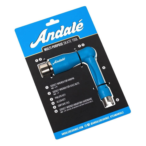 ANDALE Multi Purpose Skate Tool (Blue)