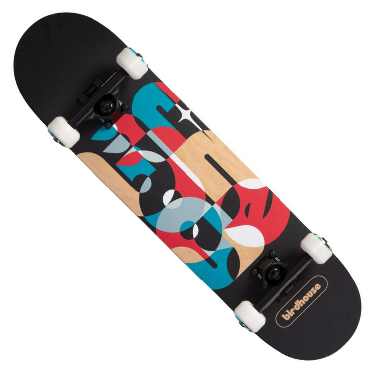 BIRDHOUSE Overlay Logo (Stage-3) 7.75" Complete Skateboard