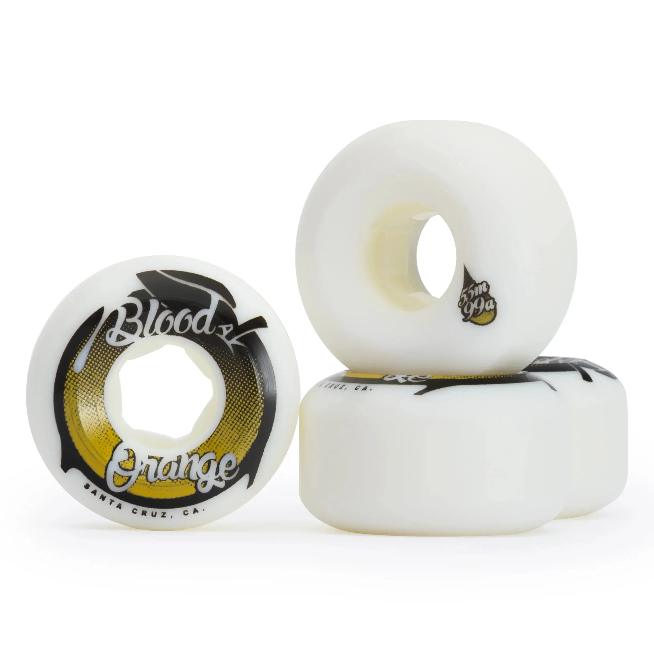 BLOOD ORANGE Street Conical Skateboard Wheels 99A 55mm - Tbilisi, ProScooter.Shop