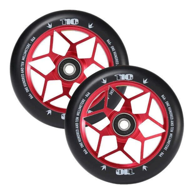 BLUNT Diamond Pro Scooter Wheels 110mm (Red)