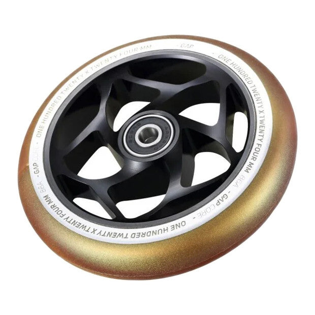 BLUNT Gap Core Pro Scooter Wheels 120mm (Black/Gold)