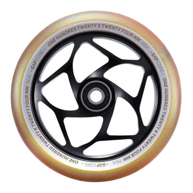 BLUNT Gap Core Pro Scooter Wheels 120mm (Black/Gold)