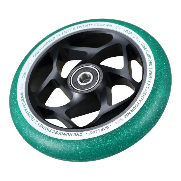 BLUNT Gap Core Pro Scooter Wheels 120mm (Black/Jade)