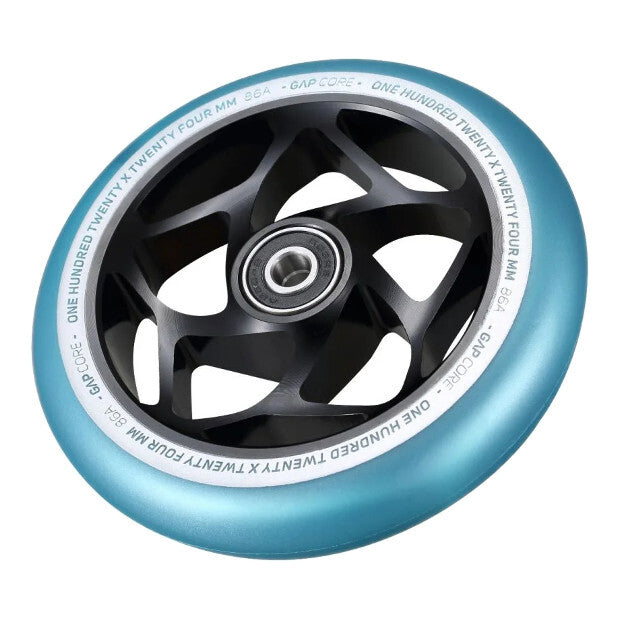 BLUNT Gap Core Pro Scooter Wheels 120mm (Black/Turquoise)