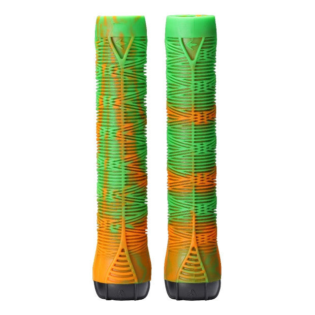 BLUNT V2 Grips (Green/Orange)