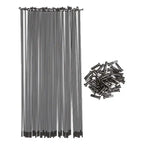 BSD BMX Stainless Butted Spokes (Black) 184mm - Tbilisi, ProScooter.Shop