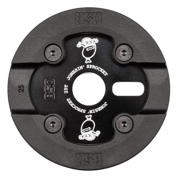 BSD BMX Jonesin Guard Sprocket (Black) 25T
