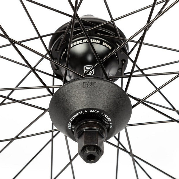 BSD BMX Mind x Revolution Freecoaster Rear Wheel (Black)