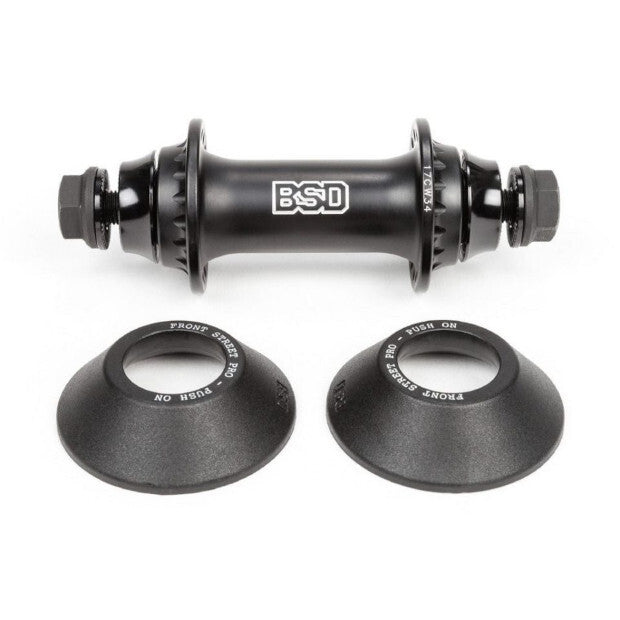BSD BMX Street Pro V2 Front Hub (Black)