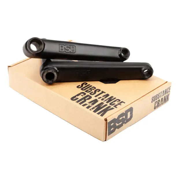 BSD BMX Substance Cranks (Black) 165mm - Tbilisi, ProScooter.Shop