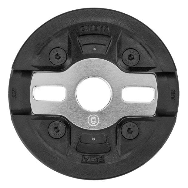 CINEMA BMX Beta Guard Sprocket (Silver) 25T