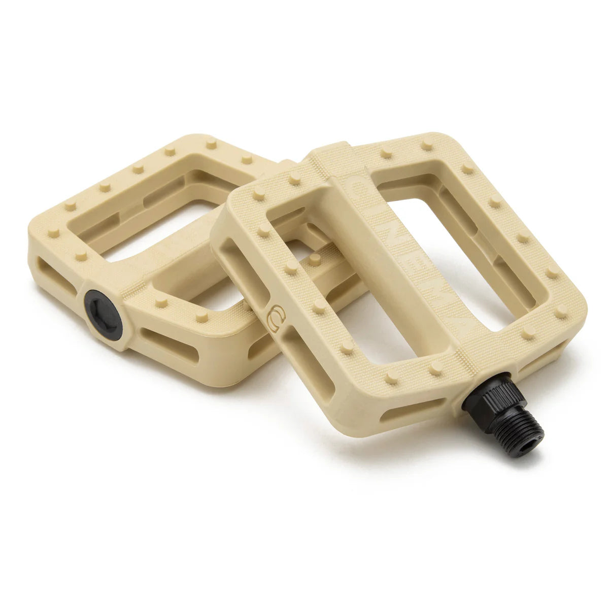 CINEMA BMX Tilt Pedals (Creme)