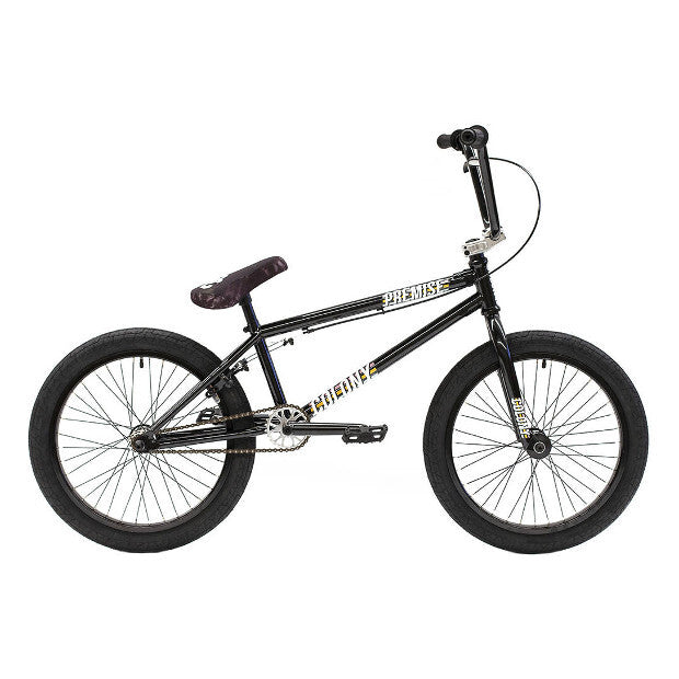 COLONY BMX Premise 20" Freestyle Bike (Gloss Black/Polished)