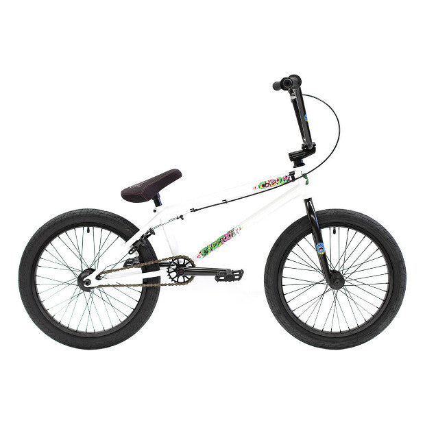 COLONY BMX Sweet Tooth Freecoaster 20" Freestyle Bike (Gloss White)