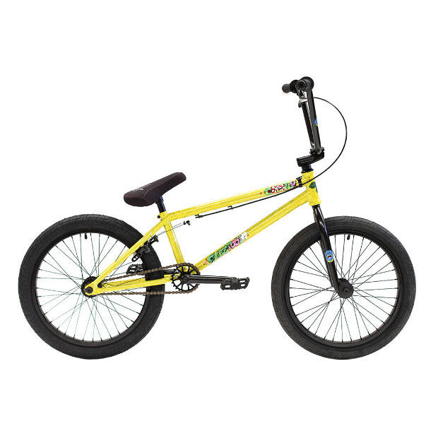 COLONY BMX Sweet Tooth Pro 20" Freestyle Bike (Yellow Storm)