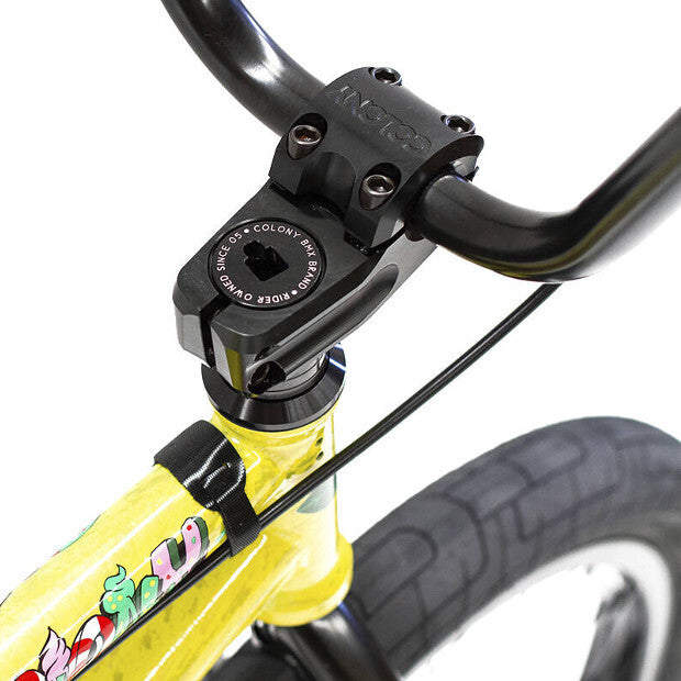 COLONY BMX Sweet Tooth Pro 20" Freestyle Bike (Yellow Storm)