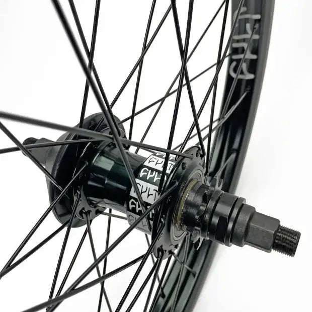CULT BMX Crew Freecoaster Rear Wheel (Black)