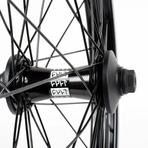 CULT BMX Crew Front Hub (Black) - Tbilisi, ProScooter.Shop