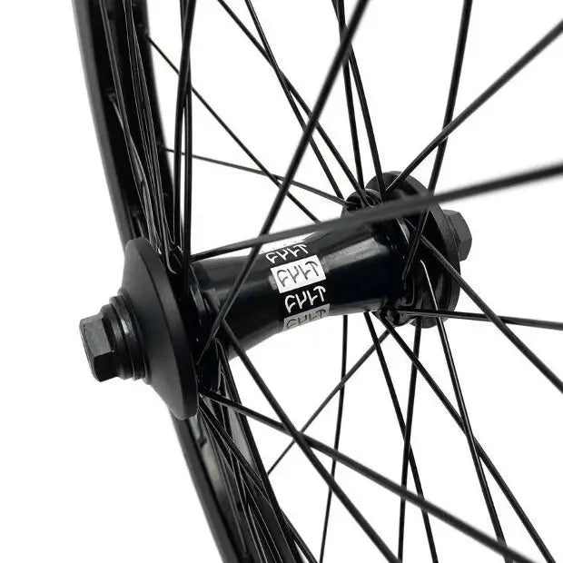 CULT BMX Crew V2 20" Front Wheel (Black)
