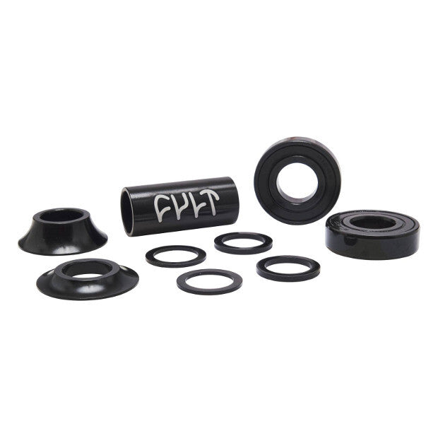 CULT BMX Mid Bottom Bracket (Black) 22mm