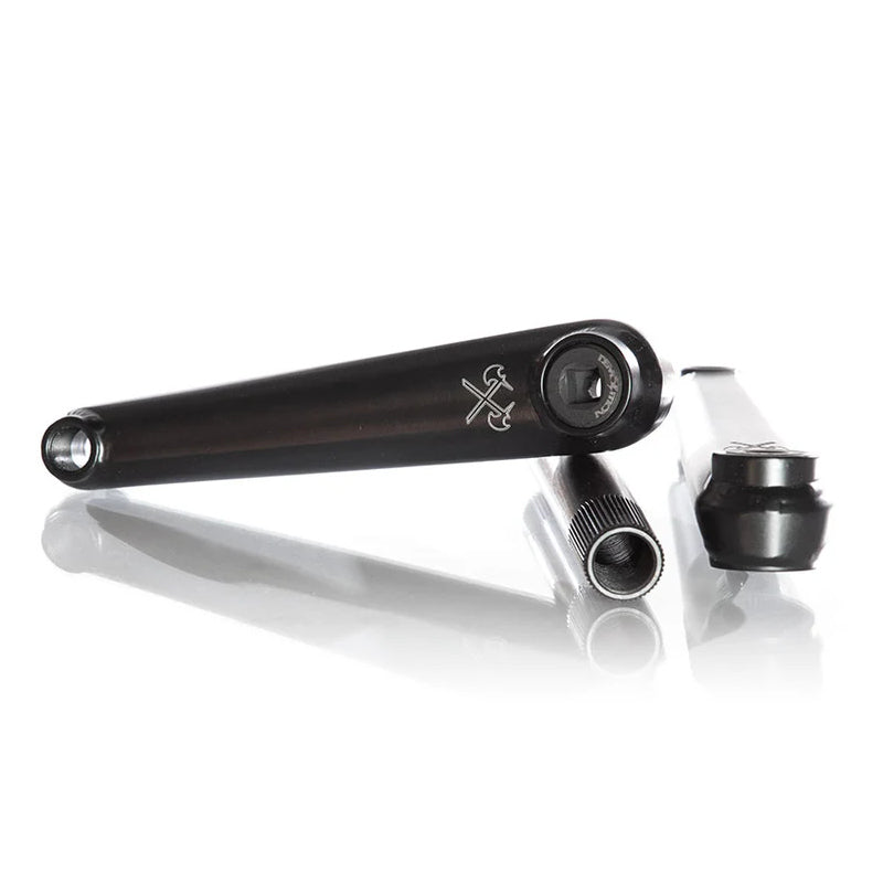 DEMOLITION BMX Revolt 24mm Cranks (Black)