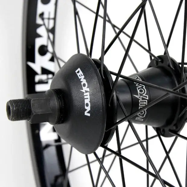 DEMOLITION BMX Team Cassette Rear Wheel (Black)