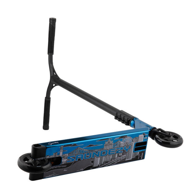 DRONE Element Kai Saunders 'Saundezy' Pro Scooter (Chrome Blue)