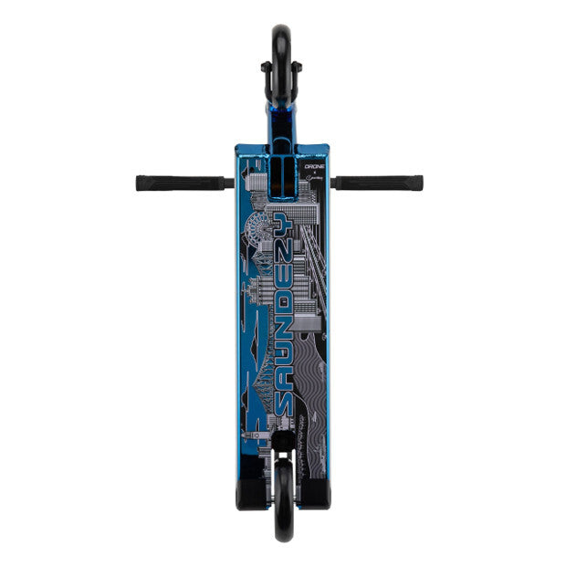 DRONE Element Kai Saunders 'Saundezy' Pro Scooter (Chrome Blue)