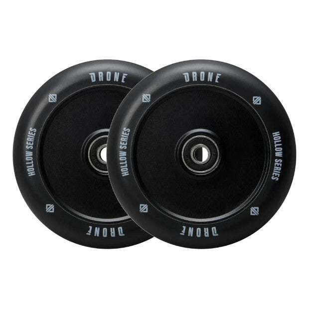 DRONE Hollow Series Pro Scooter Wheel 110mm (Black/Black)