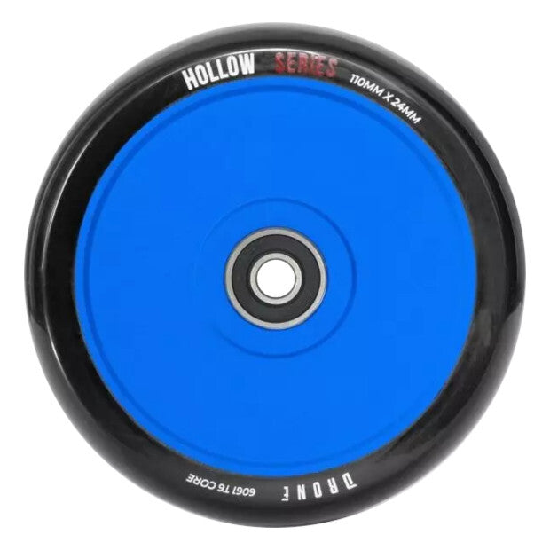 DRONE Hollow Series Pro Scooter Wheels 110mm (Blue)