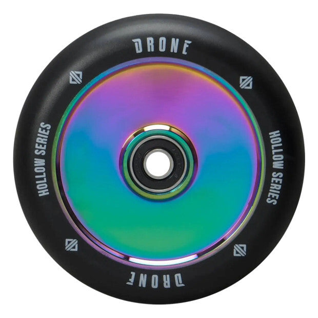 DRONE Hollow Series Pro Scooter Wheel 110mm (Neochrome/Black)