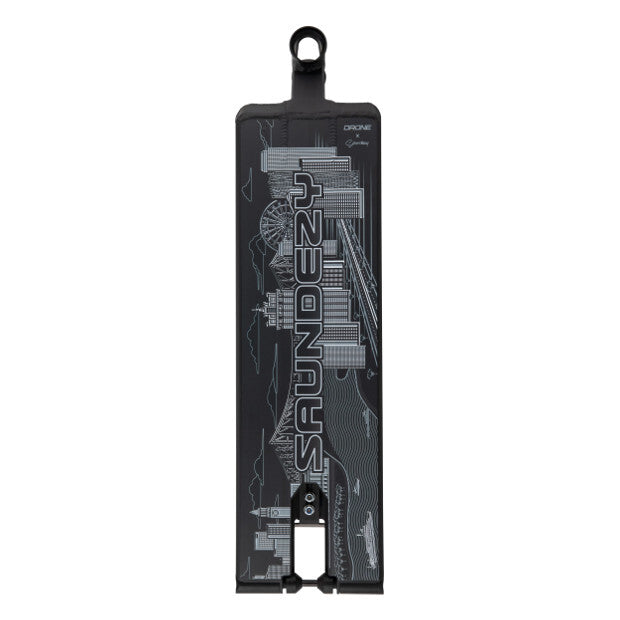 DRONE Kai Saunders 'Saundezy' Nexus Pro Scooter Deck 6.5" x 22" (Black)