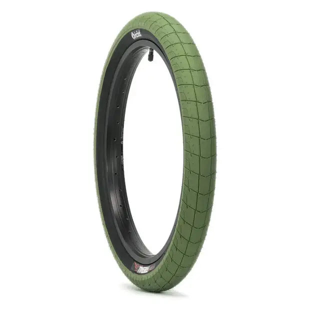 ECLAT BMX Fireball 20" Tire (Army Green/Black) 2.4" - Tbilisi, ProScooter.Shop