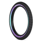ECLAT BMX Fireball 20" Tire (Black/Purple Teal Fade) 2.4" - Tbilisi, ProScooter.Shop