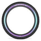 ECLAT BMX Fireball 20" Tire (Black/Purple Teal Fade) 2.4" - Tbilisi, ProScooter.Shop