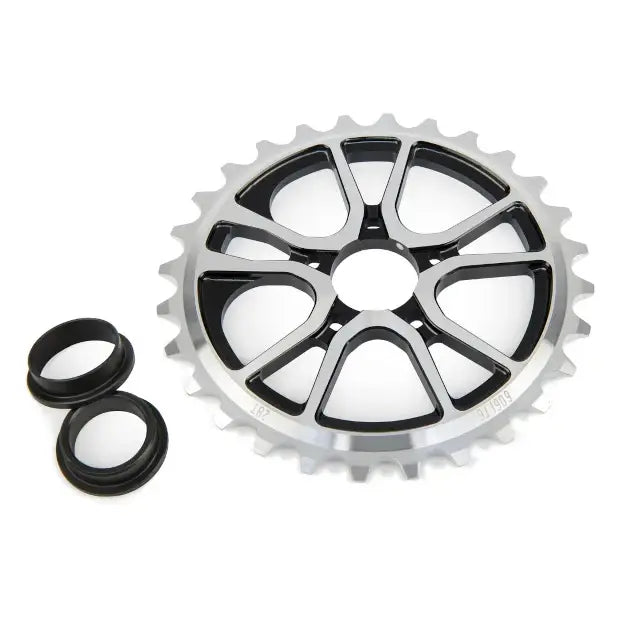 ECLAT BMX RS Sprocket (ვერცხლისფერი/შავი) 25T