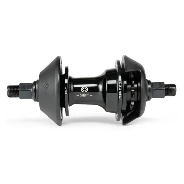 Гибридная кассета ECLAT BMX Shift/задняя втулка Freecoaster (черная) с правым рулем